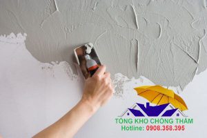 thi công bột bả chống thấm VALAN Sotin