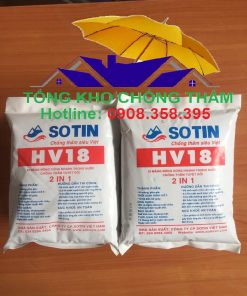 Sotin HV18 - Xi măng đông cứng nhanh chặn nước rò rỉ 2kg