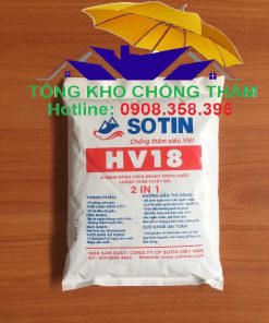 Sotin HV18 - Xi măng đông cứng nhanh chặn nước rò rỉ