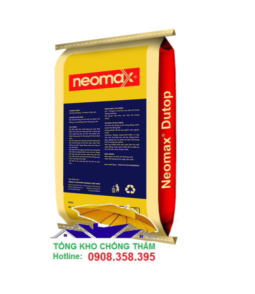 Neomax Dutop Grey - Chất tăng cứng bề mặt bê tông màu xám bao 25kg