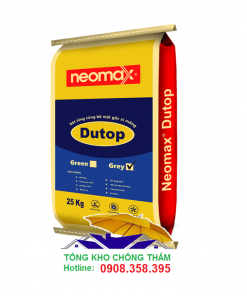 Neomax Dutop Grey - Chất tăng cứng bề mặt bê tông màu xám bao 25kg