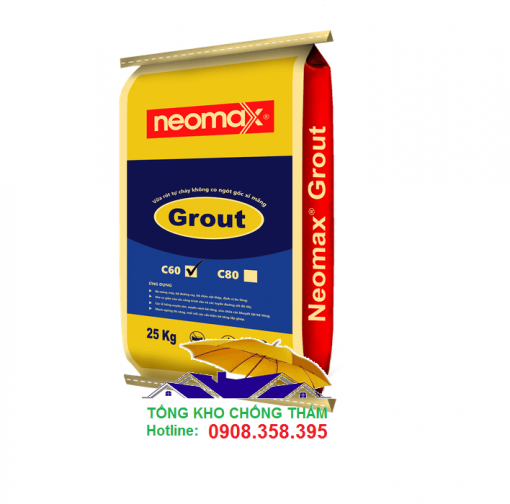 Neomax Grout C60 - vữa tự chảy không co ngót