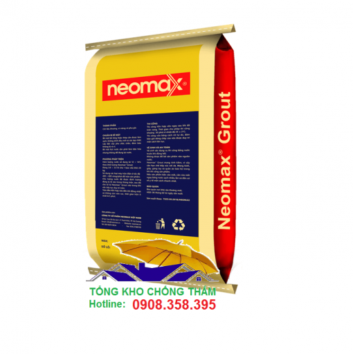 Neomax Grout C80 - Vữa rót không co ngót gốc xi măng 25kg