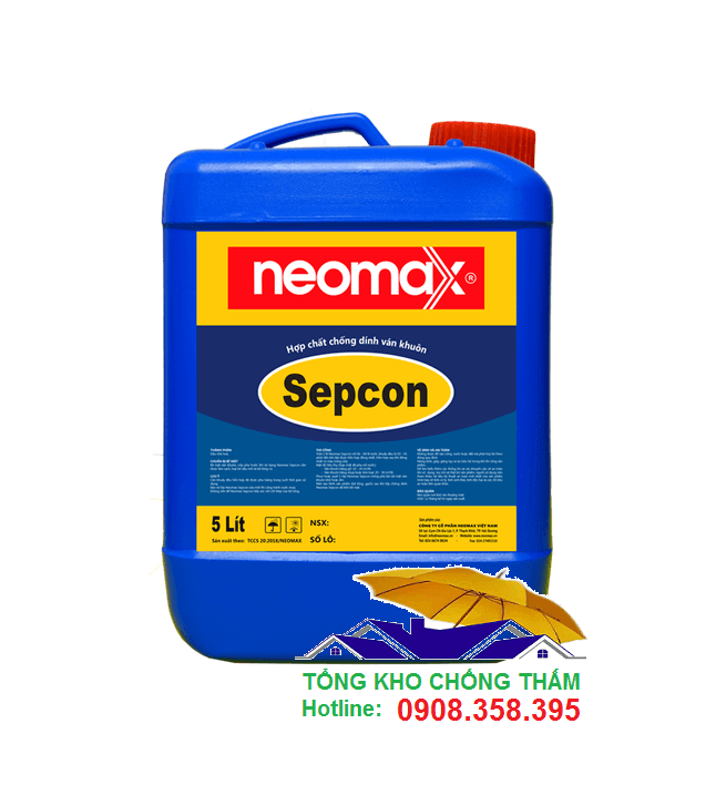 Neomax Sepcon - Chất chống dính ván khuôn kim loại nhựa bê tông