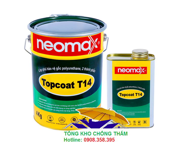 Neomax Topcoat T14 - Lớp sơn phủ chống thấm gốc Polyurethane