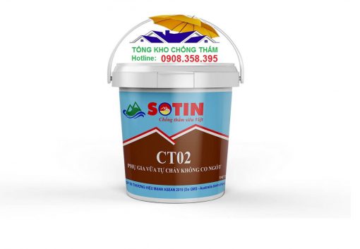 Sotin CT02 - phụ gia chống thấm vữa tự chảy
