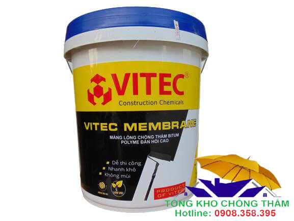 Vitec Membrane màng chống thấm lỏng gốc bitum đàn hồi cao