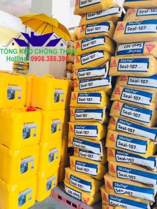 Chống thấm nhà vệ sinh sàn mái sikatop seal 107 25kg