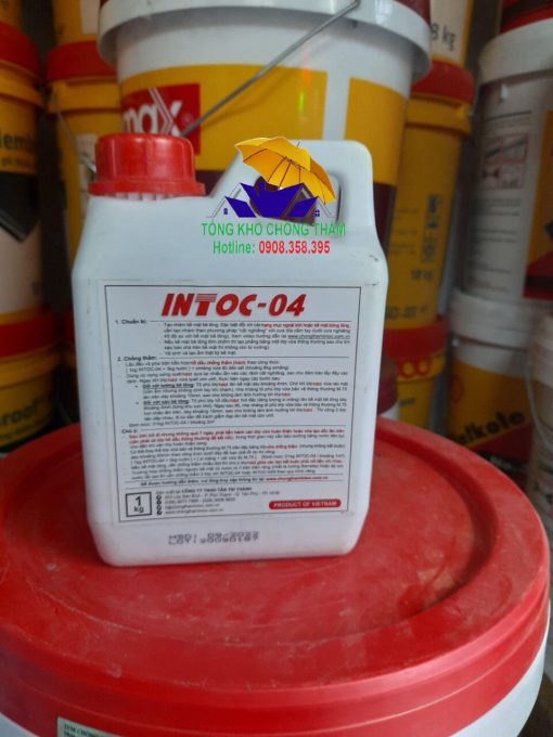 Intoc 04 loại 1 lít chất chống thấm ngược
