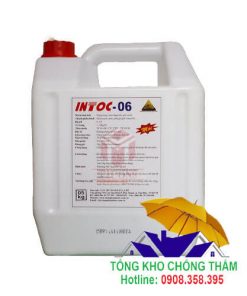 Intoc 06 - Dung dịch chống thấm tinh thể thẩm thấu cho tường ngoài nhà