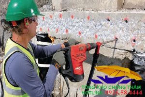 Công tác thi công khoan tạo lỗ