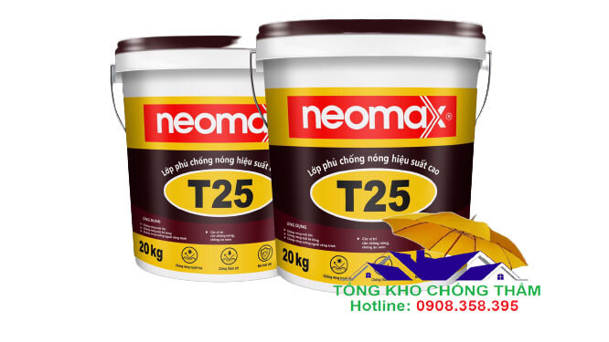Neomax T25 - Sơn phủ chống nóng hiệu suất cao