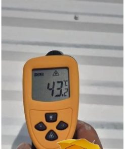 Kiểm tra nhiệt độ sau khi thi công sơn chống nóng PCG Asuza AS132
