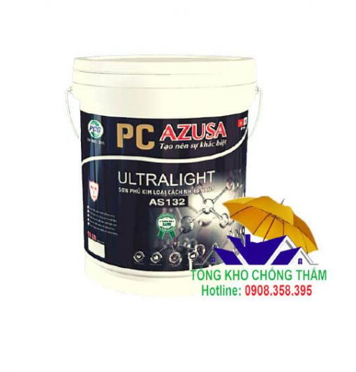 Sơn chống nóng PCG Asuza AS132 cách nhiệt mái tôn hiệu quả thùng 20kg