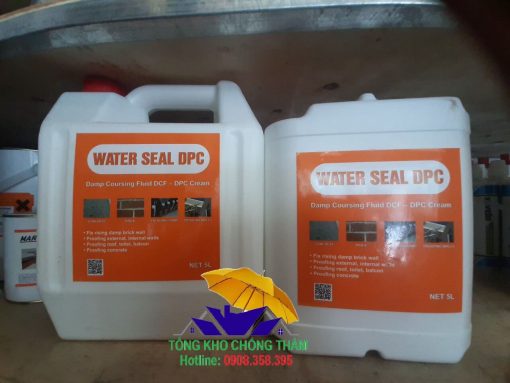 Dung dịch chống thấm Water Seal DPC mẫu cũ và mẫu mới