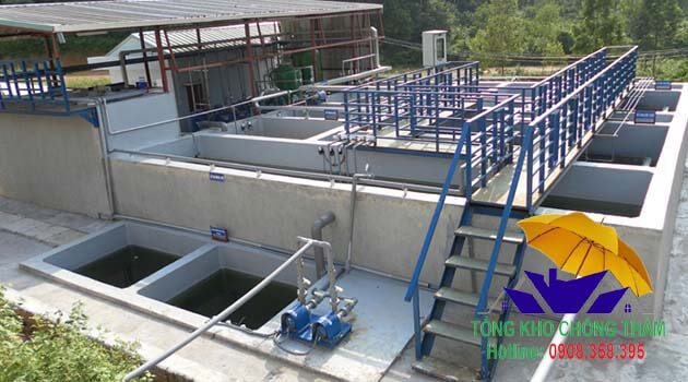 Hướng dẫn cách sử dụng sơn Epoxy cho hồ xử lý nước thải EH2351