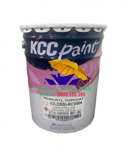 Newcryl Topcoat ( Gloss) - Sơn phủ Acrylic gốc dầu KCC paint Hàn Quốc
