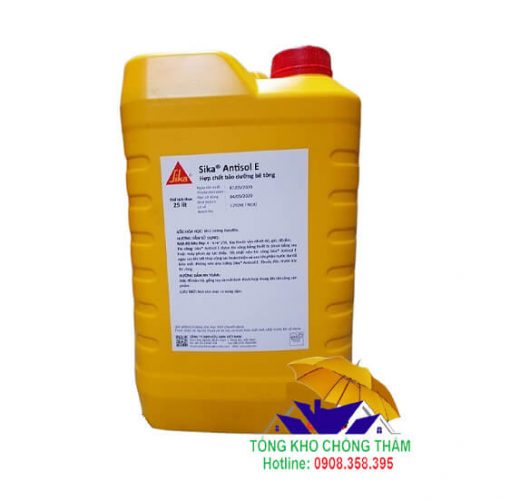 Sika Antisol E - Hợp chất bảo dưỡng bê tông