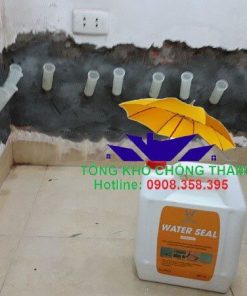 Thi công Water Seal DPC chống ẩm chân tường