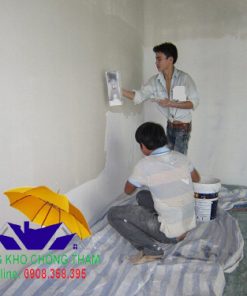 Cách sử dụng sơn chống thấm cho tường dùng Sika Raintile