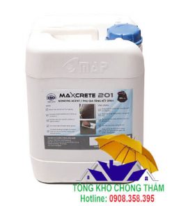 Maxcrete 201-Dung dịch tạo hồ dầu kết nối và chống thấm cho bê tông, vữa