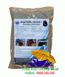 Maxcrete 681 - Chống thấm ngăn rò rỉ nước gốc xi măng đông cứng nhanh
