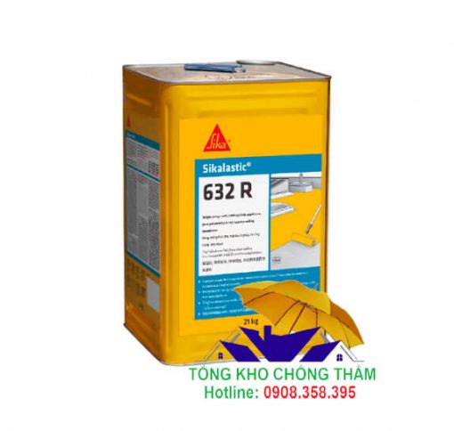 Sikalastic 632R - Chất chống thấm 1 thành phần polyurethane cho sàn mái