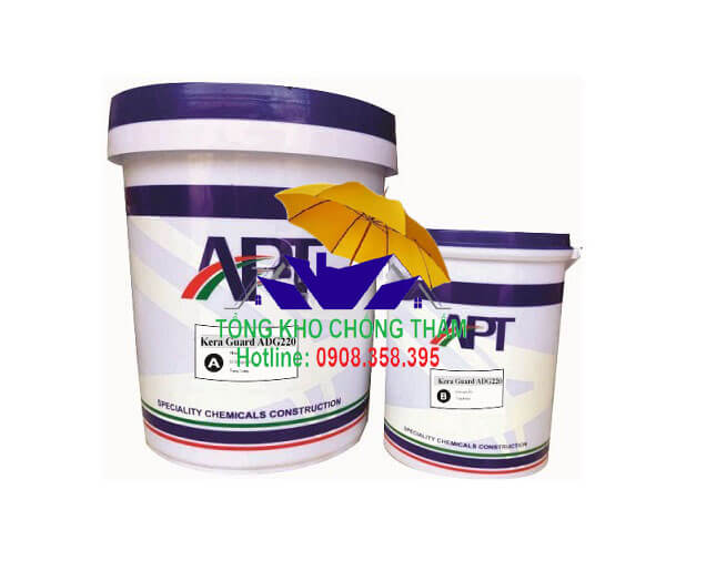 Sơn phủ epoxy kháng hóa chất Kera Guard ADG220 - Hãng sơn APT Việt Nam