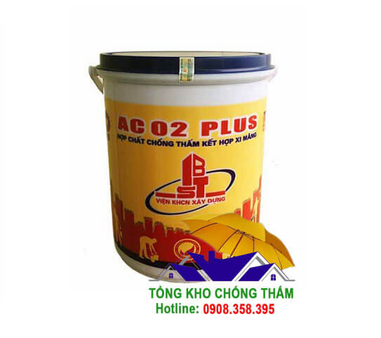 AC 02 Plus - Chất chống thấm trộn xi măng