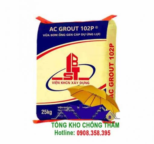 AC Grout 102P - Vữa bơm ống gen cáp dự ứng lực