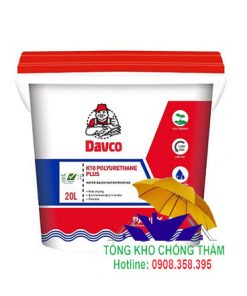 Davco K10 Polyurethane Plus - Chất chống thấm PU gốc nước 1 thành phần