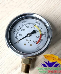 Đồng hồ đo áp máy bơm keo chống thấm Pu - Epoxy