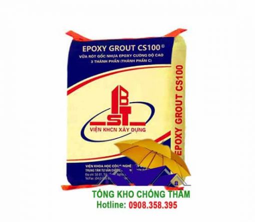 Epoxy Grout CS100 - Vữa rót gốc nhựa epoxy cường độ cao 3 thành phần