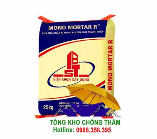 Mono Mortar R - Vữa sửa chữa xi măng polyme 1 thành phần