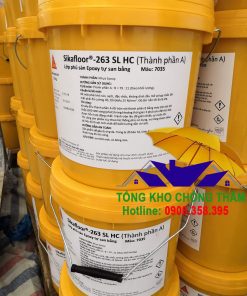 Sikafloor 263 SL HC Sơn phủ epoxy sự san bang cho sàn bê tong thành phần A
