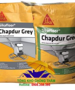 Sikafloor Chapdur Grey và Sikafloor Chapdur Green - Bột tăng cứng bề mặt sàn bê tông màu xám và xanh