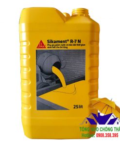 Sikament R7 N Phụ gia giảm nước và kéo dài thời gian ninh kết cho bê tông