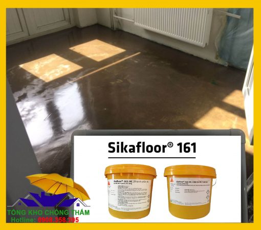 Thi công Sikafloor 161 Sơn lót epoxy đa năng cho sàn bê tông