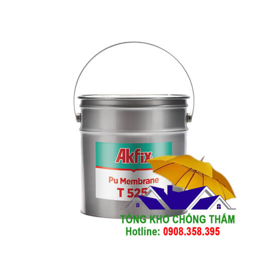 Vật liệu phủ Akfix PUR T525 PU Membrane