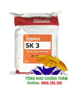 Fosmix SK 3 Bột bả chống thấm ngược chính hãng