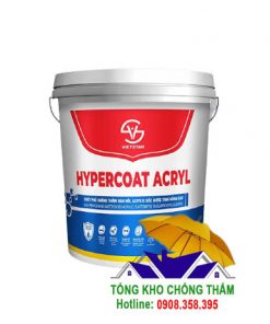 Hypercoat Acrylic Chất phủ chống thấm đàn hồi acrylic gốc nước