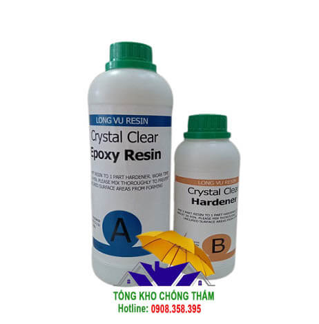 Keo Epoxy Resin trong suốt AB 312 – Crystal Clear Epoxy Resin