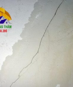 Chống thấm tường nhà bị nứt