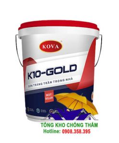 Kova K10 - Gold Sơn trắng trần trong nhà
