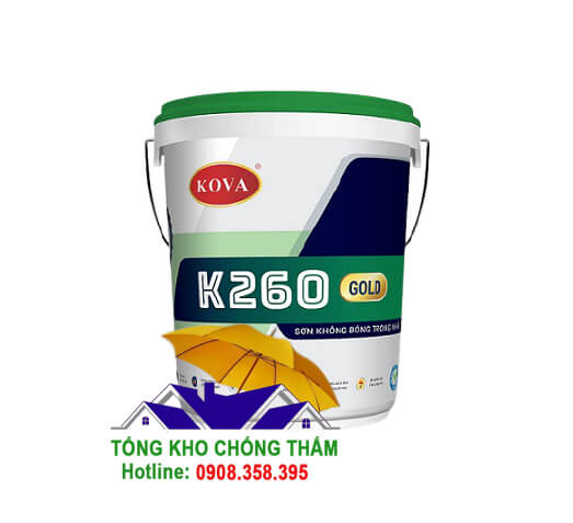 Kova K260 - Gold Sơn không bóng trong nhà