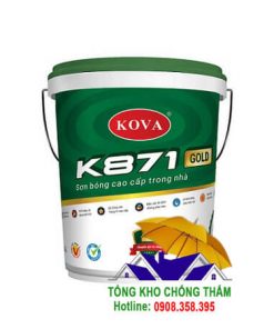 Kova K871 - Gold Sơn bóng cao cấp trong nhà