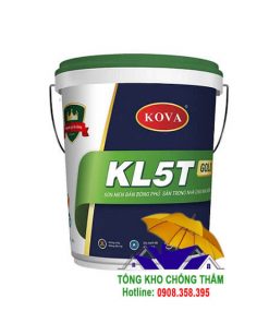 Kova KL5T - Gold Sơn men bán bóng phủ sàn trong nhà chịu mài mòn