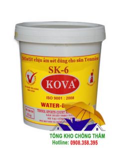 Kova SK-6 Matit chịu ẩm ướt dùng cho sân Tennis, chân tường