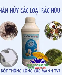 Phạm vi sử dụng của bột thông cống