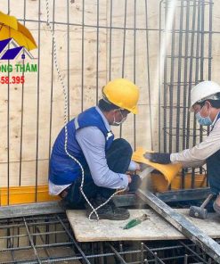 Cách lắp đặt băng cản nước